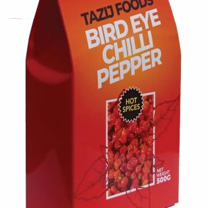 Bird eye chilli pepper powder